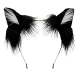 ZFKJERS Handgemachte Pelz Fuchs Wolf Katzenohren Kopfbedeckung Verkleidung...