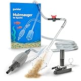 gurkler Mulmsauger Aquarium Sauger - mit Sperrventil - Aquarium Reinigungsset...