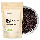 Kamelur 1kg BIO Schwarzer Pfeffer Ganz aus Sri Lanka - Aromatische Bio...