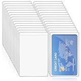 Vicloon Namenschilder Kartenhalter, 30 Stück Schutzhüllen für Karten, Ec...