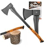 Bradas GARDEN CARE - Universale Axt - äxte - Beil aus gehärtetem Stahl &...