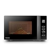 Toshiba MV-AM20T(BK) Mikrowelle/Solo-Mikrowelle/ 20 L/ 800 W/ 5 Leistungsstufen/...