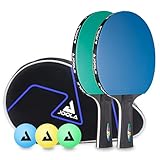 JOOLA Tischtennisschläger Set Colorato, Colorato Duo und Black&White - Ideal...