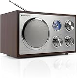 Blaupunkt RXN 19 WN Retro Radio, UKW FM Küchenradio, einfache Bedienung, Radio...