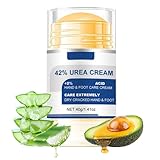 42% Urea Creme Fußpflegecreme - Moisturiser Fußcreme für rissige Fersen und...