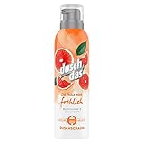 Duschdas Duschschaum Damen Dusche und Rasur Ich fühle mich fröhlich Blutorange...