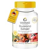 Guarana Extrakt 300mg - 120 Tabletten - hochdosiert & vegan | Warnke Vitalstoffe...