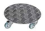 Louis Moulin 8048 Pflanzenroller, Aluminium, rund, 30 cm