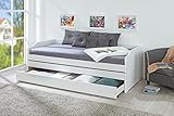 Inter Link - Funktionsbett - Kinderbett - Einzelbett mit Stauraum - Bett mit...