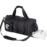 Sporttasche für Damen und Herren, klein, 47,8 x 24,1 x 22,9 cm, Reisetasche mit...