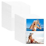 120 Stück Transparent Postkartenhüllen,Transparent Postkartenhüllen 2...