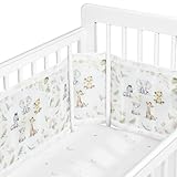 Sageky Verstellbarer Baby-Netzbettgitter – abnehmbar, waschbar, tragbar...