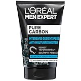 L'Oréal Men Expert Gesichtspeeling gegen unreine Haut für Männer, Face Scrub...