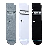 Stance Crew Sock - Basics - 3 Pack (Multi, Groß)