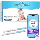 Easy@Home 100 Ovulationstest Kinderwunsch Fruchtbarkeitstest für Frauen...