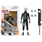 Bandai - Anime Heroes - Naruto Shippuden - Anime Heroes Figur 17 cm - Kakashi...