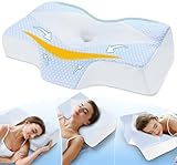 Hypuno Orthopädisches Memory Foam Kopfkissen Nackenstützkissen gegen Nacken- &...