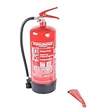 6L-Schaumfeuerlöscher 9 LE Brandklasse AB Halterung Manometer (GÖS6M-BIO-DIN...