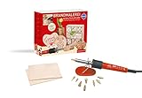 Pebaro 0269 Bastelset Brandmalerei: Brandmalkolben, 6 Brennspitzen, 3...