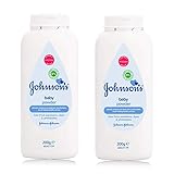 Johnson's Baby Johnson's Babypuder, Multipack, 2 Stück, klinisch erwiesener...