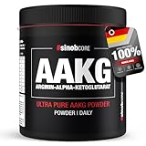Arginin AKG Pulver Hochdosiert & Vegan 1 x 300g - 100% Reines AAKG Pulver mit...