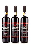 3x 750ml Mavrodaphne Loukatos Rotwein im Set 15% Vol. griechischer Süßwein...