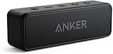 Anker SoundCore 2 Bluetooth Lautsprecher, Enormer Bass mit Dualen Bass-Treibern,...