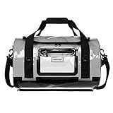 anndorabag Wasserfeste Reisetasche 30L grau Segeltasche Dry Reisetasche