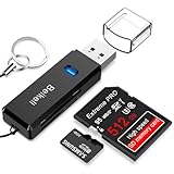 Beikell SD Kartenleser, Highspeed USB 3.0 Kartenlesegerät, Card Reader Adapter...