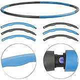 PEARL Sports Hola Hoop: Hula-Hoop-Reifen, Schaumstoff-Mantel, Massage-Noppen,...
