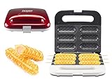 BEPER P101CUD100 Waffeleisen mit Stabform - Mini Waffeleisen für 6 Waffel in...