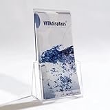 5 Stück DIN Lang (DL) Tisch-Prospektständer als Flyerständer, Prospekthalter...