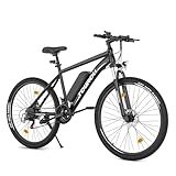 Touroll U1 E-Bikes, 26'/29' E Bike Herren Damen mit Abnehmbarer 36V 13Ah Akku,...