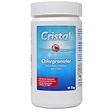 Cristal Chlorgranulat schnell löslich 1 kg - Schnelldesinfektion mit Chlor -...