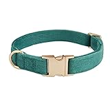 YUDOTE Ultraweiches Hundehalsband natürliche Baumwolle Cord für Kleine Hunde...