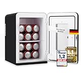Sommertal KS15 Mini Kühlschrank, kühlen und wärmen, Volumen 15L, 230V für...