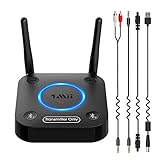 1Mii B06TX Bluetooth 5.2 Transmitter für TV mit aptX HD & Low Latency, großer...