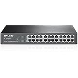 TP-Link TL-SF1024D Desktop Rackmount Fast Ethernet Netzwek Switch...