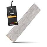 KGM Sockelleiste Mega – foliert Eiche MDF Fußbodenleiste – Maße: 2400 x 16...