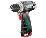 Metabo PowerMaxx BS Basic Akku-Bohrschrauber 12V 2x Li-Ion- Ladegerät LC 12-...