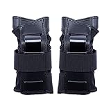 K2 Skates Unisex Inline Skates K2 Prime Wrist Guard, Black - red, 30E1413.1.1.S