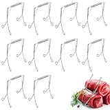 10 Stück Rouladenklammern,Rouladenspieße Edelstahl,Rouladenringe...