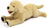 LotFancy Kuscheltier Hund Plüschtier 53cm, Stofftier Hund Golden Retriever,...