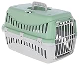 Kerbl Pet Transportbox Expedion, Mint/hellgrau, 45x30x30 cm, Hundebox,...