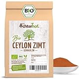 Ceylon Zimt Bio gemahlen 100g | fein gemahlener Ceylon-Zimt in hoher...