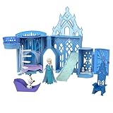 Mattel Disney Die Eiskönigin, Elsas Stapelschloss Puppenhaus-Spielset mit...