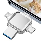 4-in-1 USB Stick i Phone 256GB, Yueflue i Phone Speicherstick USB Stick für i...