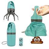 Tragbare Hundekotschaufel, Sanitär-Hundekotsammler-Obermaterial mit...