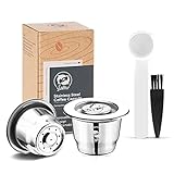 i Cafilas für Nespresso Kapseln aus Edelstahl, kompatibel mit Nespresso...