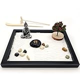 LuXianYS Zen Sand Meditations-Ornamente,Japanese Zen Garden for Desk, Zen Garten...